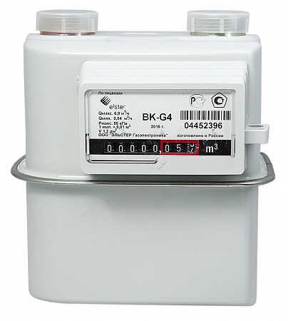 Счетчик газа Эльстер BK-G4 (левый)